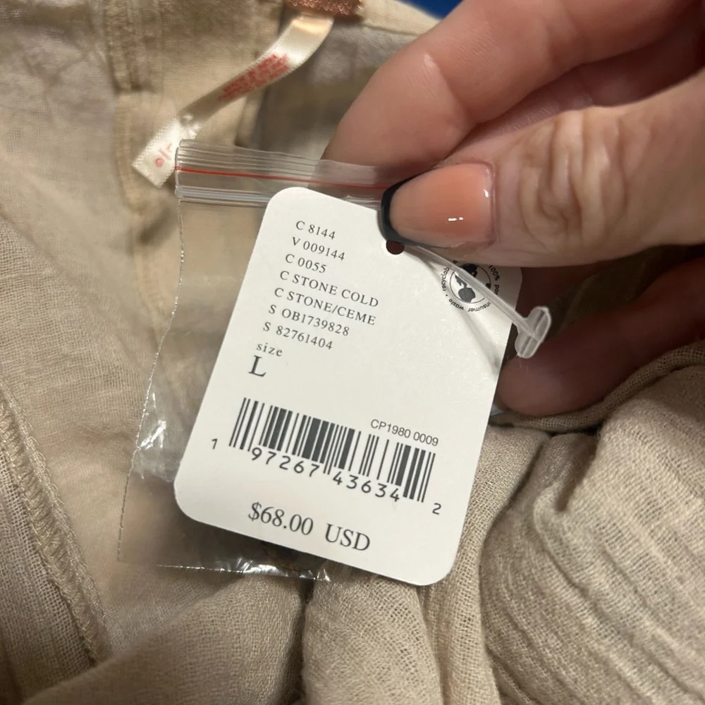 NWT Boogie Down Mini by Free-est at Free People in Stone Cold, Size: Large - Picture 6 of 6